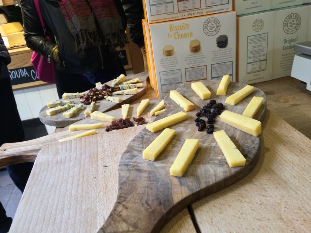 Cheese tasting at Androuet