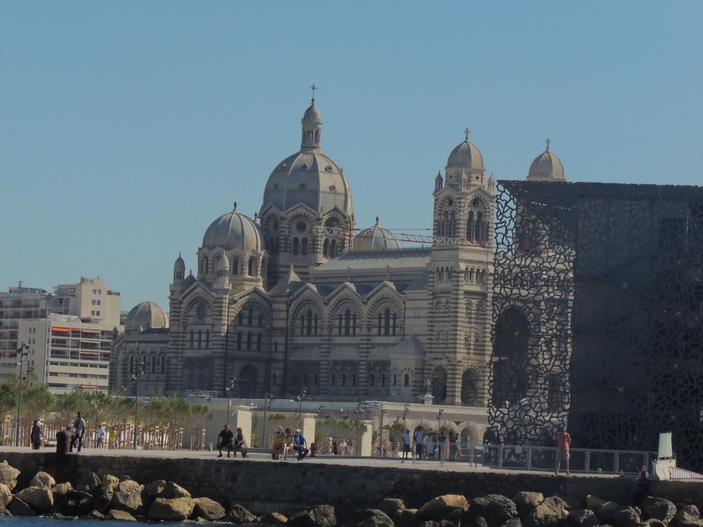 Marseilles from the ferry to Chateau d'If