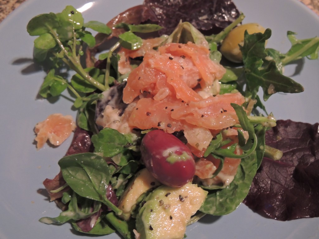 The salmon inspiration Joie de vivre salad